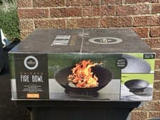 Image of 🔥Al Fresco Chicago Fire Pit Fire Bowl Log Burner Chiminea Garden Heater Free🚚✅