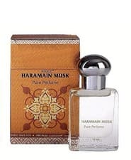 Image of Al Haramain Musk Perfume Oil Attar, 15ml White Musk, Sandalwood