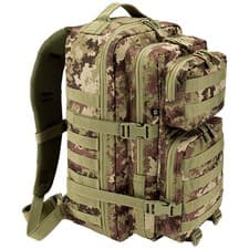 Image of Brandit US Cooper Large Backpack Travel Luggage Hiking Work Vegetato Camo