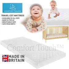 Image of Cot Bed Mattress for Baby & Toddler - Breathable Comfort | ALL COT SIZES OPTION