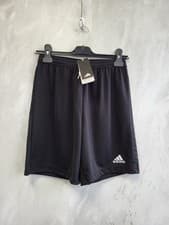 Image of Adidas Areoready Black Shorts White Stripe Kids Size Age 13-14 BNWT. PT