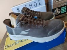 Image of Skechers UK4 Go Walk Flxmli Slip On Women's Trainers Grey