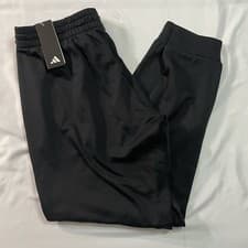 Image of NWT adidas Women’s XL AEROREADY Game And Go Regular Tapered Fleece Pants IM2678