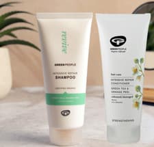 Image of Green People Hair Care Intensive Repair Shampoo And Conditioner 200ml