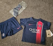 Image of PSG FC Football Kit - Nike - Age 9-12 Months - **NEW**