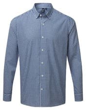 Image of BRAND NEW MENS PREMIER MAXTON CHECK LONG SLEEVE SHIRT - SIZE S