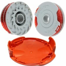 Image of Strimmer Trimmer Spool & Line / Cap For Flymo Contour 500 Power Plus 500 & 500XT