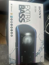 Image of Sony SRS-XB41 EXTRA BASS Black Portable Bluetooth Wireless Speaker NEW