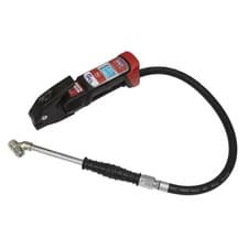 Image of Sealey Premier Anodised Digital Tyre Inflator with Twin Push On Connector