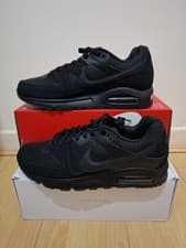 Image of New Nike Air Max Command Triple Black Men's UK SIZE 7.5 EU 42