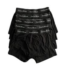 Image of JACK & JONES Men's Jachuey Trunks 5 Pack Noos Boxer Black Size L UK