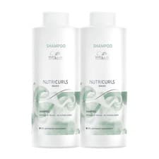 Image of Wella Nutricurls Waves Shampoo Capelli Ondulati 1000ml X2
