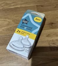 Image of Tommee Tippee Advanced Anti-Colic Medium Flow Teats 3m+’
