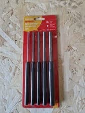 Image of 5pc Parallel Pin Punch Set 1/8-3/8 Inch 8" Long Pattern Amtech Metric UK