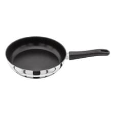 Image of JUDGE VISTA 24CM STAINLESS STEEL NON STICK DEEP SIDED FRYING PAN J219A