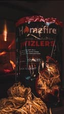 Image of 4x Homefire - Twizlers Wood Wool Firelighters - Odourless | Quick | Lasts- 300g