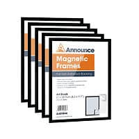 Image of Announce Magnetic Frame A4 Black (5 Pack) AA01847