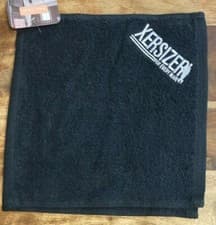 Image of Black Face Cloths Pack Of 5 30cm x 30cm APPROX