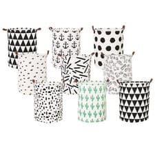 Image of Toys Storage Basket Hamper Organizer For Children's Room