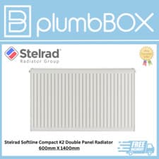 Image of Stelrad Softline Compact K2 Double Panel Radiator 600mm X 1400mm