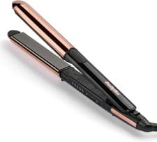 Image of BaByliss Straight and Curl Brilliance Hair Straightener - Titanium Plates, Ionic
