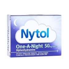 Image of NYTOL ONE-A-NIGHT 50MG TABLETS (20 TABLETS) (MAX ONE PACK PER ORDER) Pharmacy