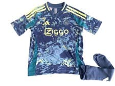 Image of Ajax FC 24/25 Away Shirt And Socks Children Size 4-5 Years