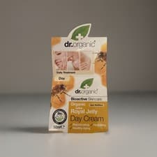 Image of DR.ORGANIC BIOACTIVE ORGANIC ROYAL JELLY 50ml DAY CREAM DAILY TREATMENT HYDRATES