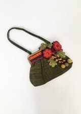 Image of New Accessorize Green and Orange Purse Bag