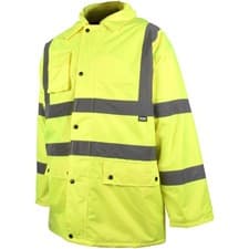 Image of Scan Hi-Vis Motorway Jacket Yellow - L (44in)