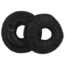 Image of 2 Ear Pads for Plantronics SupraPlus Savi W710 Savi W720 Headphones Black 5.3cm