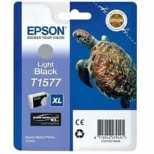Image of Epson T1577 Light Black Ink Cartridge ‑ (C13T157740 Turtle)