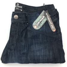 Image of AIRWALK Cargo Jeans Mens Size 34W 32L Skate Scooter Blue Denim Y2K Retro RRP £49