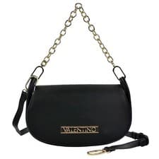 Image of Valentino Bags Vinile Flap Bag Shoulder Bag Crossbody Black New