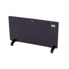 Image of 2000W Glass Free Standing/Wall Mounted Electric Panel Heater - White, Black