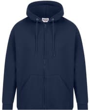 Image of Absolute Apparel Quality Zip Hoodie Navy Blue Adult (Unisex) XL Chest 44-46
