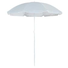 Image of Metal Beach Parasol Umbrella UPF50+ Garden Patio Sun Shade Umbrella 1.8M x 2M