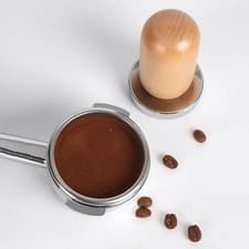 Image of Premium Stainless Steel Coffee Tamper Ergonomic 58mm Espresso Powder Press