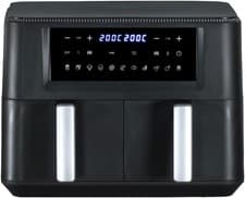 Image of Quest 33779 Dual Air Fryer / 9L Total Capacity/Temperature Control & Preset