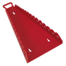 Image of Sealey 15 Slot Spanner Rack Small to Big Durable Wall Mountable / Carry Handle