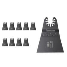 Image of 10 x Spartacus 68mm Oscillating Multi Tool Multitool Plunge Cutting Wood Blades