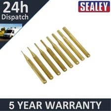 Image of Sealey Brass Pin Punch Set 8pc AKB08