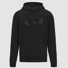 Image of Mercedes-AMG Petronas F1 Team Stealth Logo Hoodie Black