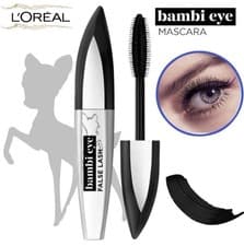 Image of L'Oreal Bambi Eye False Lash Mascara- Smudge Proof, Bristle Brush - Extra Black