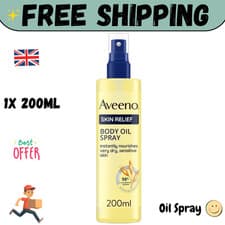 Image of Aveeno Skin Relief Body Oil Spray 200ml