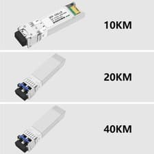 Image of 10G SFP+ LR Transceiver Single Model Module 1310nm for Long Distances Networking