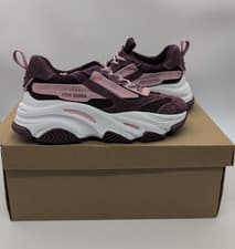 Image of Steve Madden Sneakers Possession-E DK Cherry Red Size UK 5 - New in Box