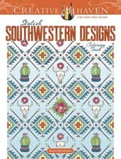 Image of Creative Haven Stylish Southwestern Designs Coloring Book | Paperback | 2021