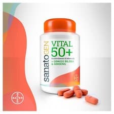 Image of 50+ Sanatogen Multivitamin & Minerals Immune System Vegetarians Tablets 30
