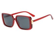 Image of Women's Ladies Polarized Sunglasses Retro vintage big square trendy UV400